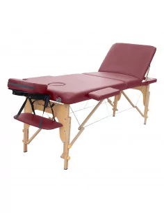 Massage bed ASPEN R1 - wine...
