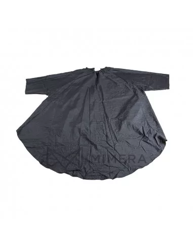 Hairdressing cape with semi-long...