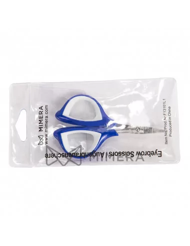 Eyebrow scissors - blue