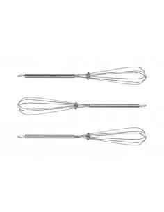 Metal dye cream whisk - 10 pcs 2