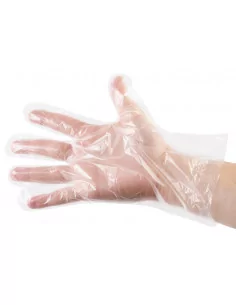 Disposable HDPE gloves...