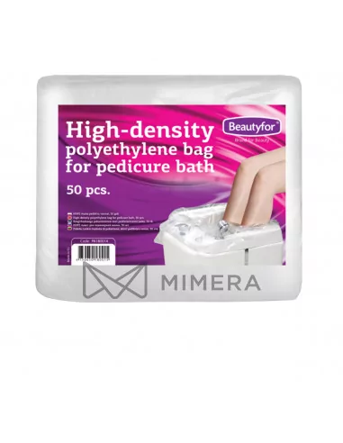 Polyethylene bags for pedicure bath...