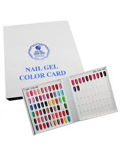 Nail gel color card 21118