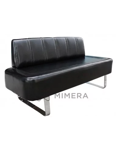 Waiting couch TEDO shiny black -...