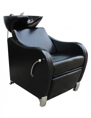 Shampoo chair GLAMI - black basin,...