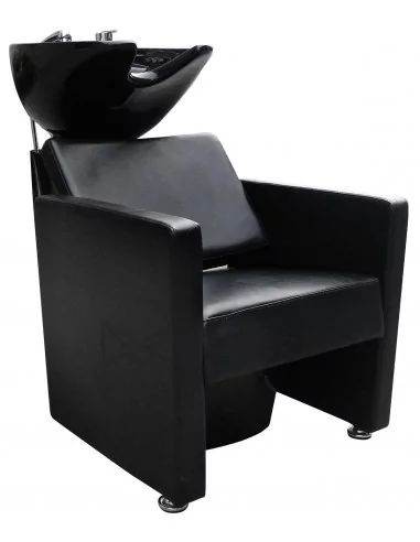 Shampoo chair LORA - matt black