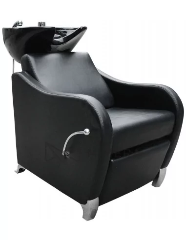 Shampoo chair GLAMI - black basin,...