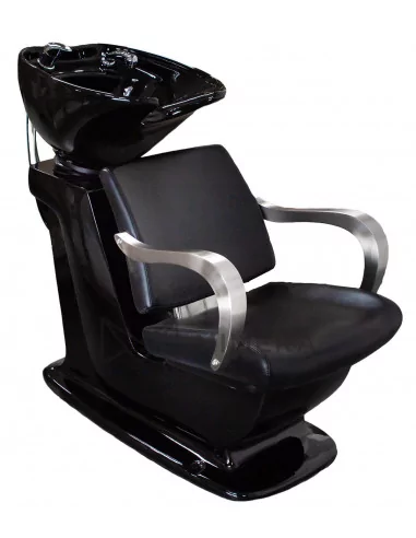 Shampoo chair MAPLE - matt black