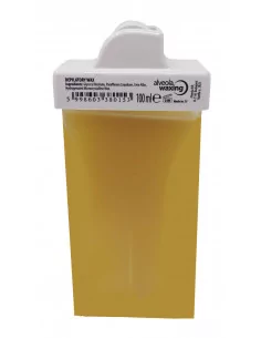DEPILATING WAX WITH A...