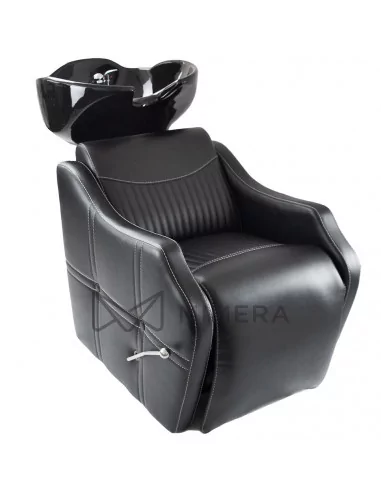 Shampoo chair KING - matt black