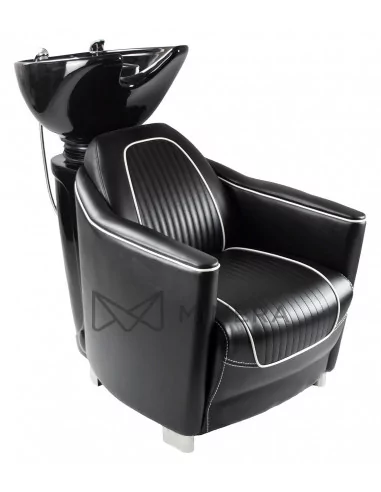 Shampoo chair GRECO - black basin,...