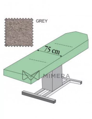 Protective cover for beds - 75 cm - grey