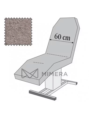 Protective cover for beds - 60 cm - grey