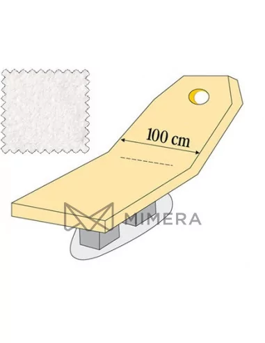 Protective cover for beds with hole -...