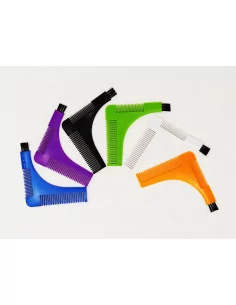 Beard shaper comb - purple