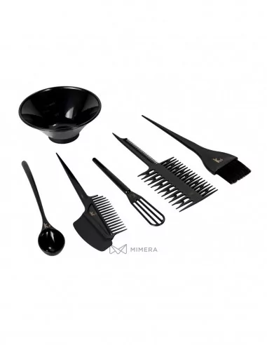 Hair coloring dyeing kit (6 pcs.set)...
