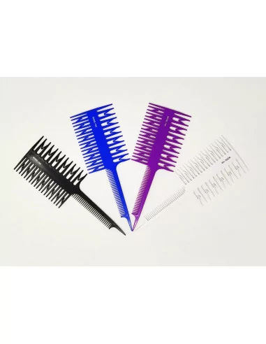 Double-sided coloring comb – purple