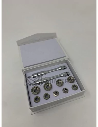 Spare heads for dermabrasion with...