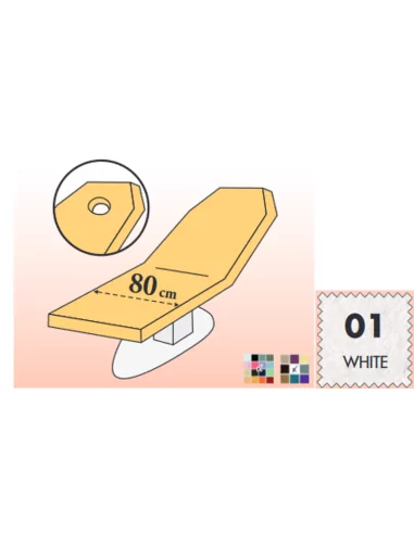 Protective cover for beds with hole -...