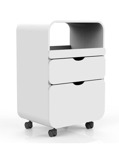 Cosmetic trolley FLOW - white